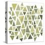 Celadon Geometry II-null-Stretched Canvas