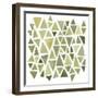 Celadon Geometry II-null-Framed Art Print