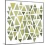 Celadon Geometry II-null-Mounted Art Print