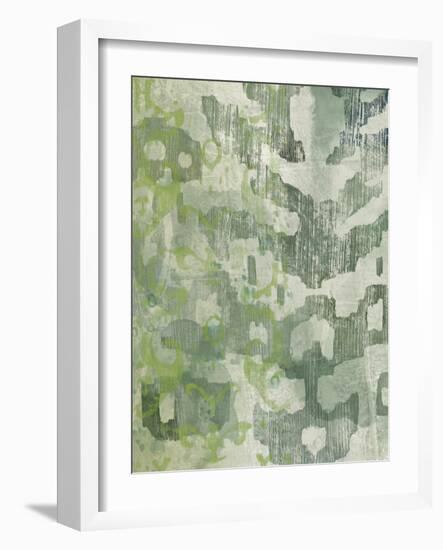 Celadon Ikat I-Chariklia Zarris-Framed Art Print