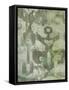 Celadon Ikat II-Chariklia Zarris-Framed Stretched Canvas