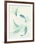 Celadon Koi I-Danhui Nai-Framed Art Print