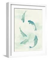 Celadon Koi I-Danhui Nai-Framed Art Print