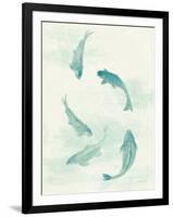 Celadon Koi I-Danhui Nai-Framed Art Print