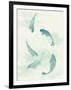 Celadon Koi I-Danhui Nai-Framed Art Print