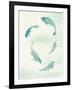 Celadon Koi II-Danhui Nai-Framed Art Print