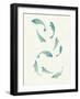 Celadon Koi III-Danhui Nai-Framed Art Print