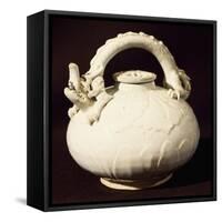 Celadon Vessel for Wine, China-null-Framed Stretched Canvas