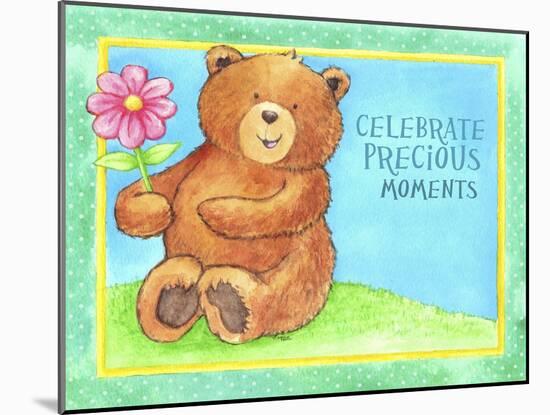 Celebrate Precious Bear-Melinda Hipsher-Mounted Giclee Print