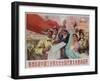 Celebrate the 9th Congress of the Industrial Union, Chinese Cultural Revolution-null-Framed Giclee Print