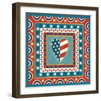 Celebrate USA I-Veronique Charron-Framed Art Print