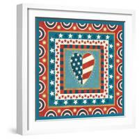 Celebrate USA I-Veronique Charron-Framed Art Print