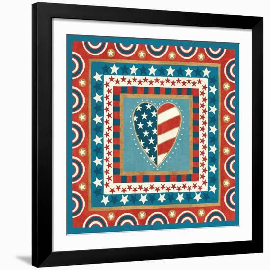 Celebrate USA I-Veronique Charron-Framed Art Print