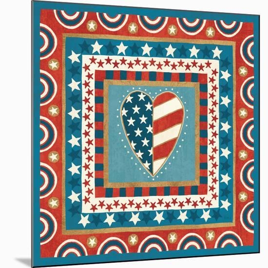 Celebrate USA I-Veronique Charron-Mounted Art Print