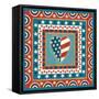 Celebrate USA I-Veronique Charron-Framed Stretched Canvas