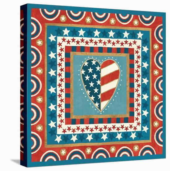 Celebrate USA I-Veronique Charron-Stretched Canvas