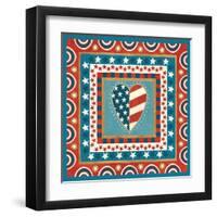 Celebrate USA I-Veronique Charron-Framed Art Print