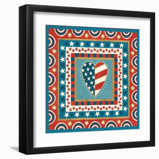 Celebrate USA I-Veronique Charron-Framed Art Print