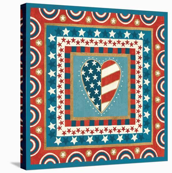 Celebrate USA I-Veronique Charron-Stretched Canvas