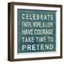 Celebrate-null-Framed Art Print