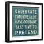 Celebrate-null-Framed Art Print