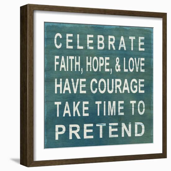 Celebrate-null-Framed Art Print