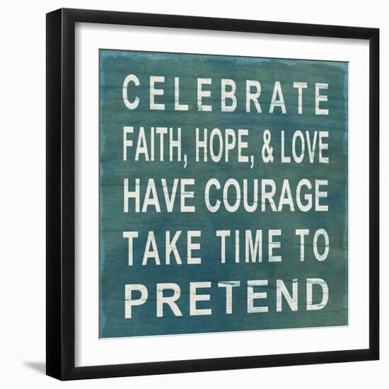 Celebrate-null-Framed Art Print