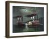 Celebrated Race of the Steamers Robert E. Lee and Natchez-null-Framed Giclee Print