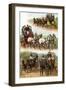 Celebrated Teams in the Park, 1887-null-Framed Giclee Print