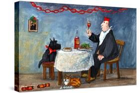 Celebrating Christmas-Margaret Loxton-Stretched Canvas