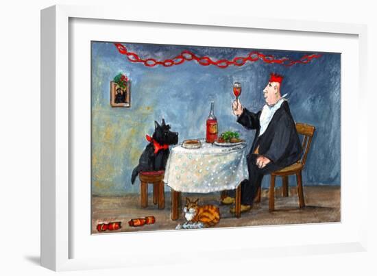 Celebrating Christmas-Margaret Loxton-Framed Giclee Print