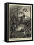 Celebrating St John's Day in Germany-John Charlton-Framed Stretched Canvas