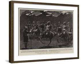 Celebrating the Jubilee in India-John Charlton-Framed Giclee Print
