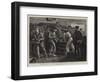 Celebrating the Jubilee on Board a Man of War, Extra Rations of Grog-Frederic Villiers-Framed Giclee Print