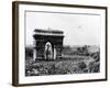 Celebrating the Liberation of Paris, 26 August 1944-null-Framed Photographic Print