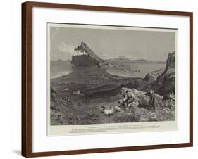 Celebrating the Queen's Birthday at Gibraltar-null-Framed Giclee Print