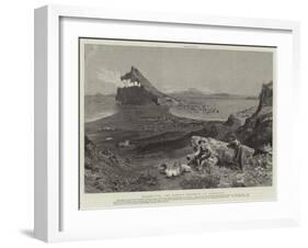 Celebrating the Queen's Birthday at Gibraltar-null-Framed Giclee Print