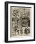 Celebrating the Queen's Jubilee at Yokohama, Japan-null-Framed Giclee Print