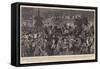 Celebrating the Relief of Mafeking in London, the Scene in Piccadilly on Friday Night-William Small-Framed Stretched Canvas
