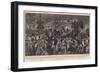 Celebrating the Relief of Mafeking in London, the Scene in Piccadilly on Friday Night-William Small-Framed Giclee Print