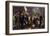 Celebration at Amsterdam of Westphalian Peace-Govaert Flinck-Framed Giclee Print