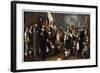 Celebration at Amsterdam of Westphalian Peace-Govaert Flinck-Framed Giclee Print