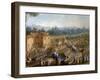 Celebration at Farmsteads in Honor of Ferdinand Iii-null-Framed Giclee Print