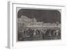 Celebration at Florence of the First Italian National Festival-null-Framed Giclee Print