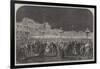 Celebration at Florence of the First Italian National Festival-null-Framed Giclee Print