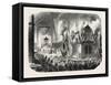 Celebration at Toulon-null-Framed Stretched Canvas