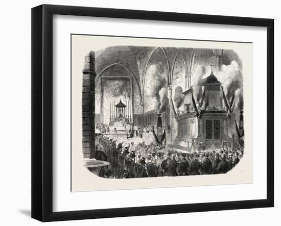 Celebration at Toulon-null-Framed Giclee Print