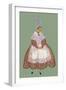 Celebration Costume of a Woman of Brittany-Elizabeth Whitney Moffat-Framed Art Print