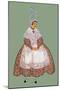 Celebration Costume of a Woman of Brittany-Elizabeth Whitney Moffat-Mounted Art Print