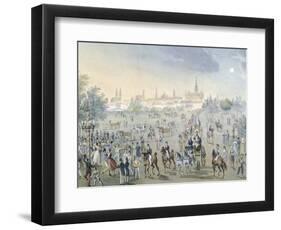 Celebration for Church Consecration in Brigittenau in Vienna, Ca 1820-Francois Gerard-Framed Giclee Print